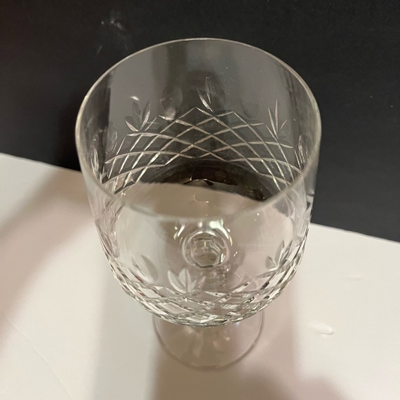 Set Of 5 Kristal Zajecar Stemmed Crystal Wine/Water Goblets- Gorgeous. - Picture 12 of 14